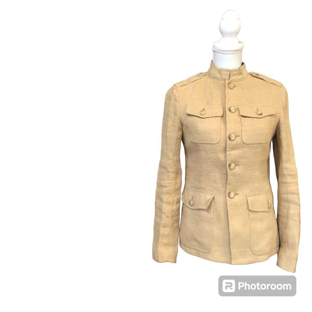 希少モデル　ラルフローレン　ジュートジャケット　サファリジャケット　Mサイズ