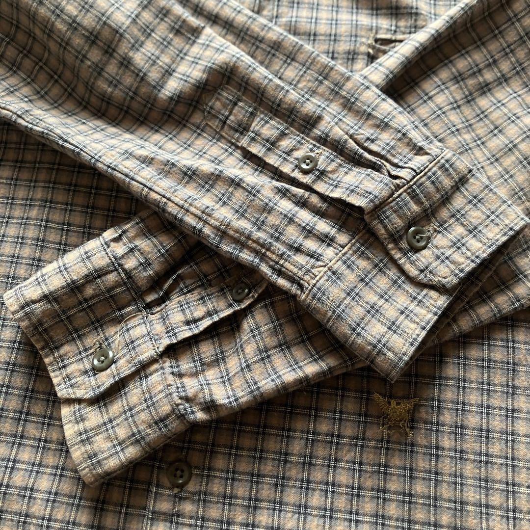 OLD JOE Mサイズ BDチェックシャツ ヴィンテージレプリカ ダークカラー