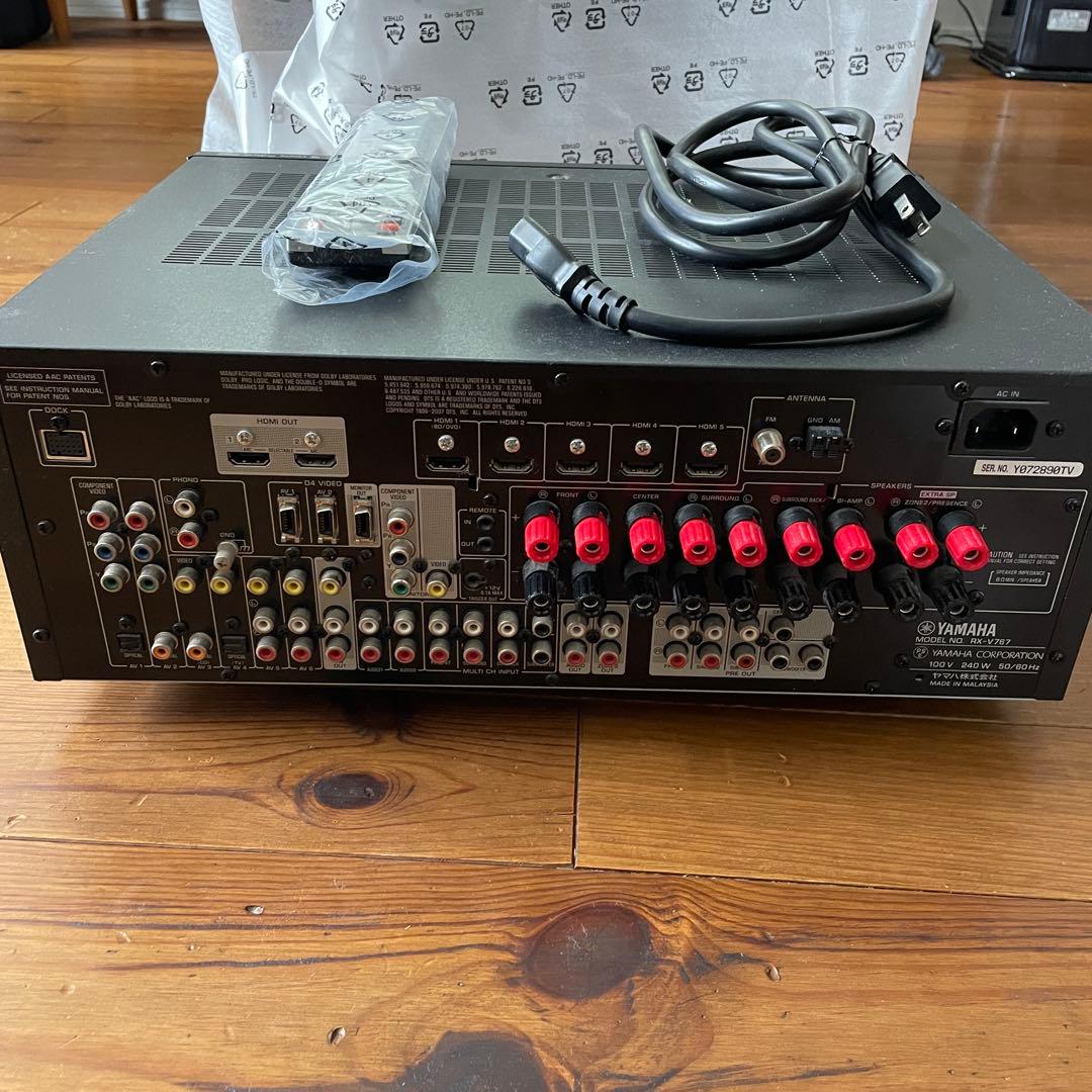 YAMAHA AVレシーバー RX-V767 動作確認済み 箱あり
