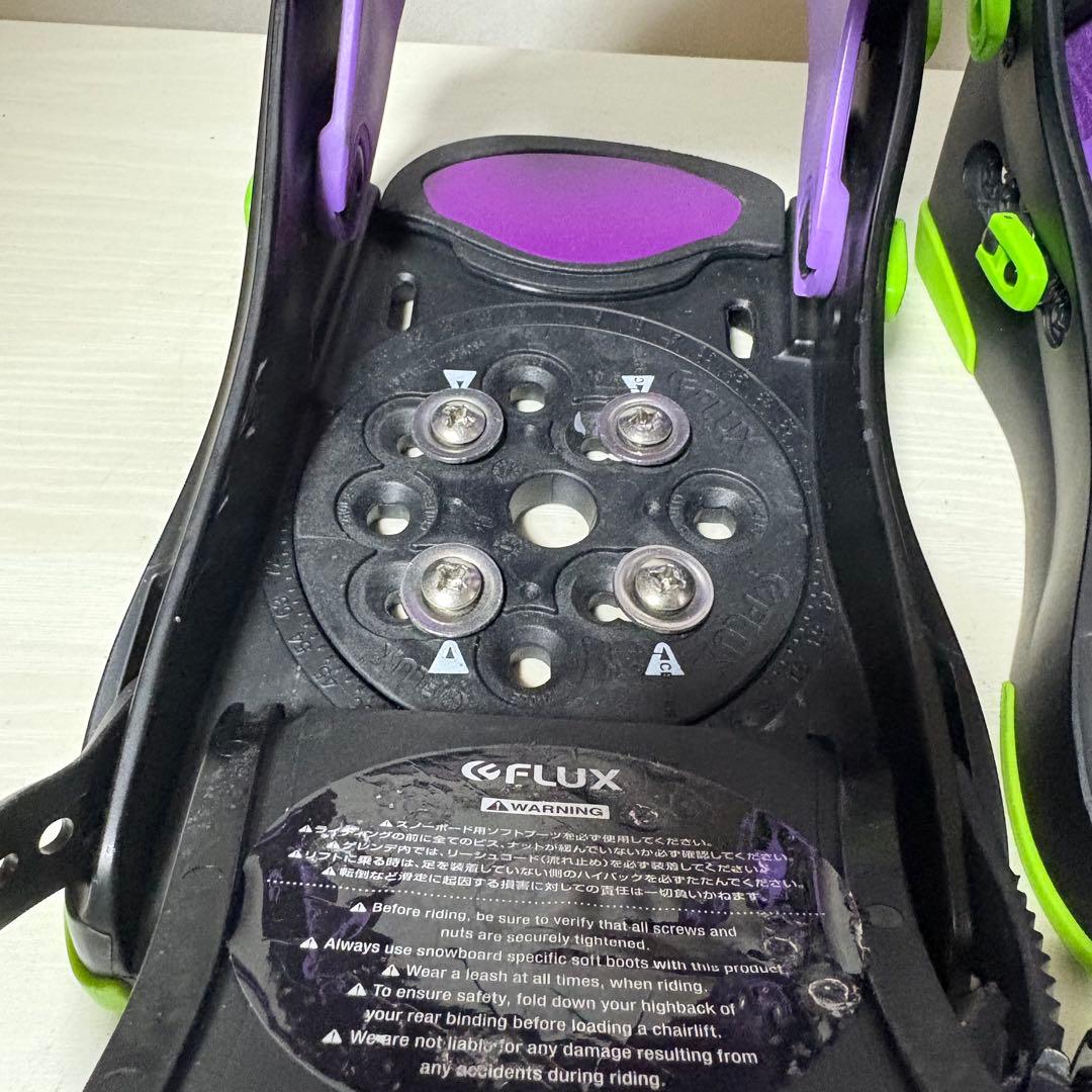 FLUX CV スノーボード ビンディング FLUX カービング パウダー 雪山