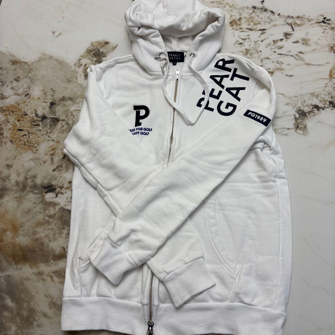 こ*き様 パーリーゲイツ　ホワイトパーカー