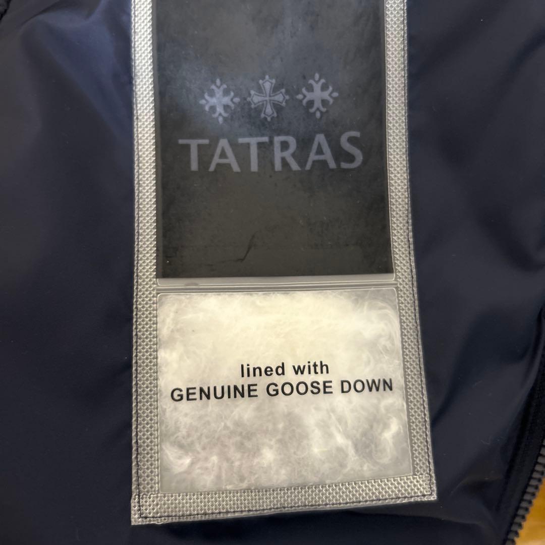 未使用品　TATRAS ダウンジャケット ポリテアマ　NAVY 01
