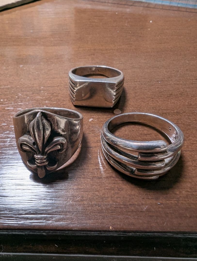 シルバー指輪　　3点セット