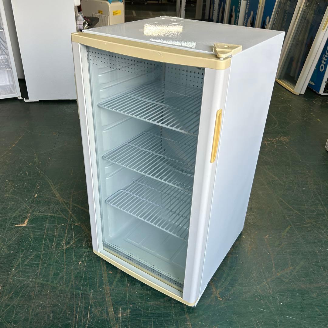 150業務用 冷蔵ショーケース オフィスコンビニ XW-105 左右開き 小型