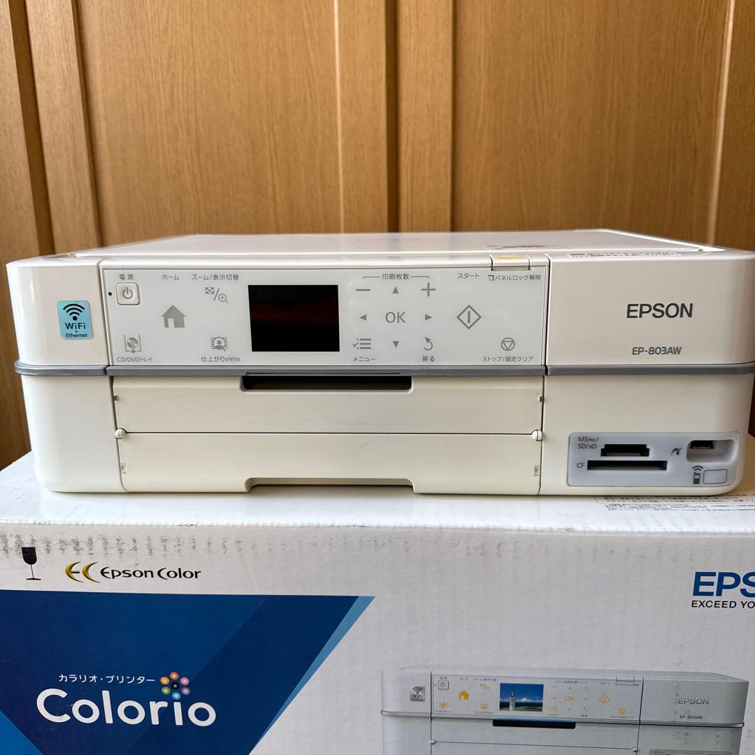 EPSON インクジェットプリンター EP-803AW