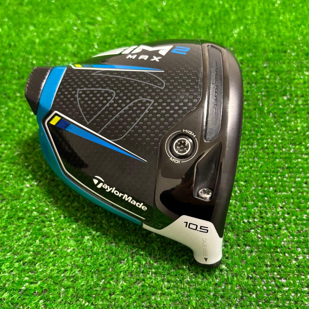 テーラーメイド SIM2 MAX 10.5° ヘッドのみ ヘッドカバー付き