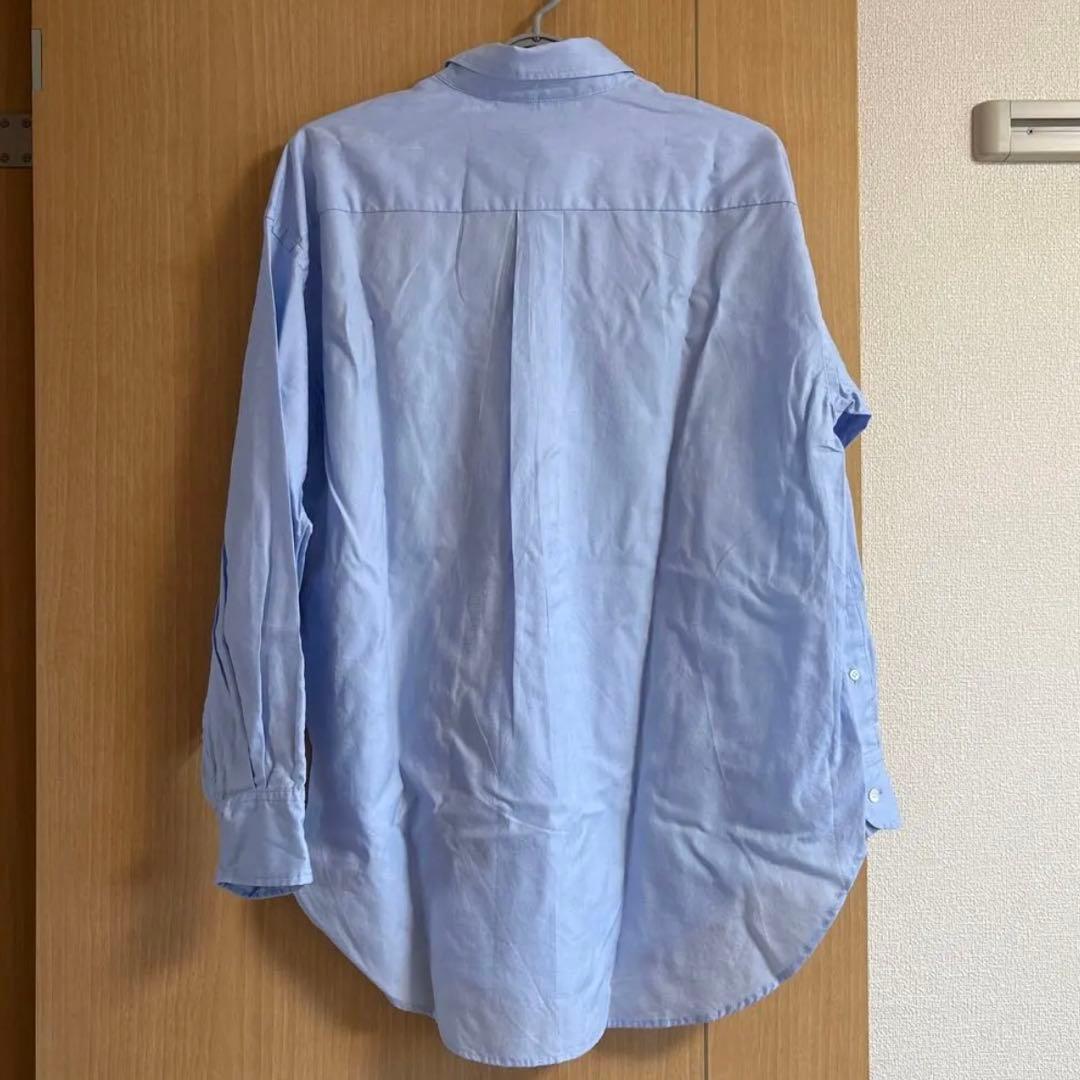 AMERICANA/アメリカーナ別注OXBD SHIRT サックスブルーB