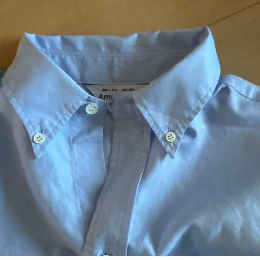 AMERICANA/アメリカーナ別注OXBD SHIRT サックスブルーB