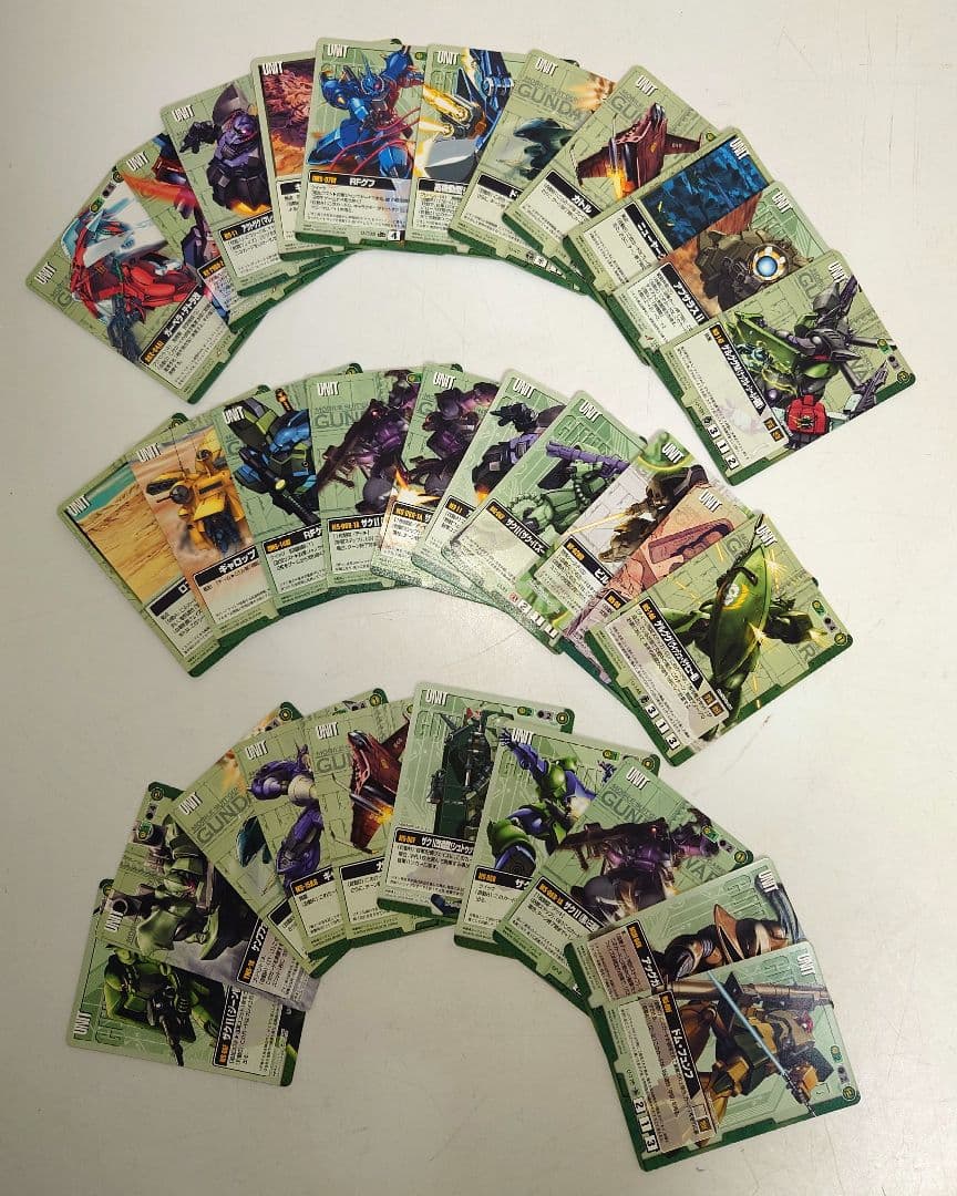 【505枚】ガンダムウォーGUNDAM WAR青 赤 紫 緑 茶 グレー 黒 白