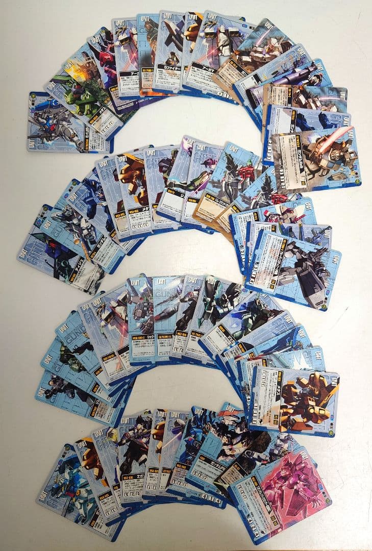 【505枚】ガンダムウォーGUNDAM WAR青 赤 紫 緑 茶 グレー 黒 白