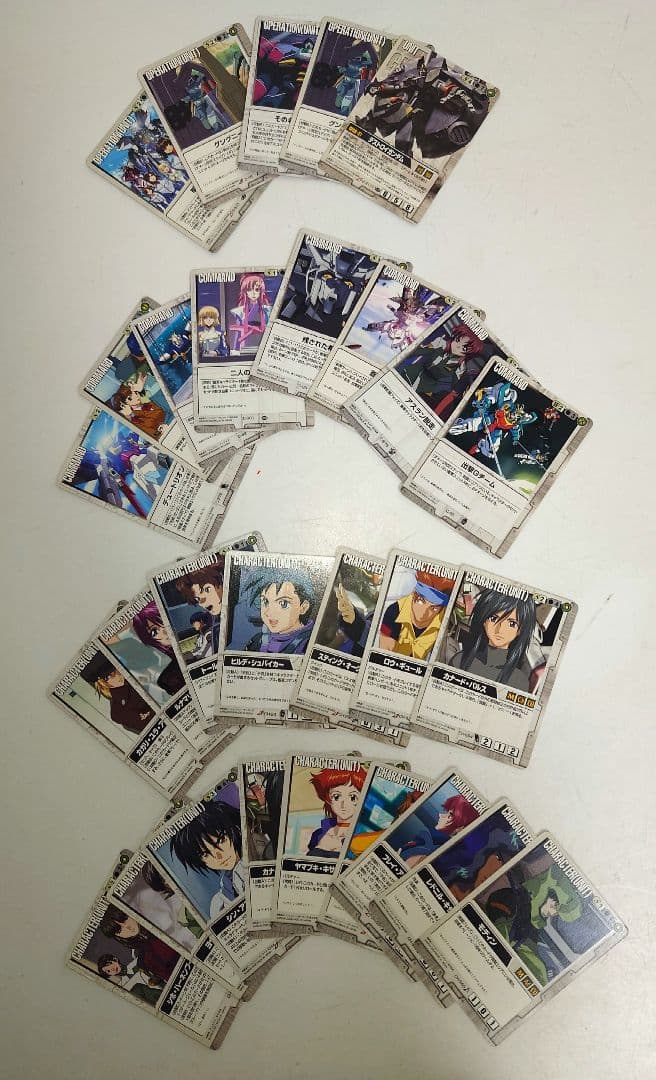 【505枚】ガンダムウォーGUNDAM WAR青 赤 紫 緑 茶 グレー 黒 白