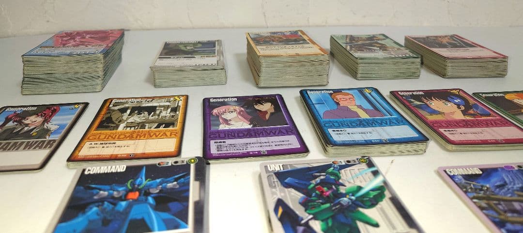 【505枚】ガンダムウォーGUNDAM WAR青 赤 紫 緑 茶 グレー 黒 白