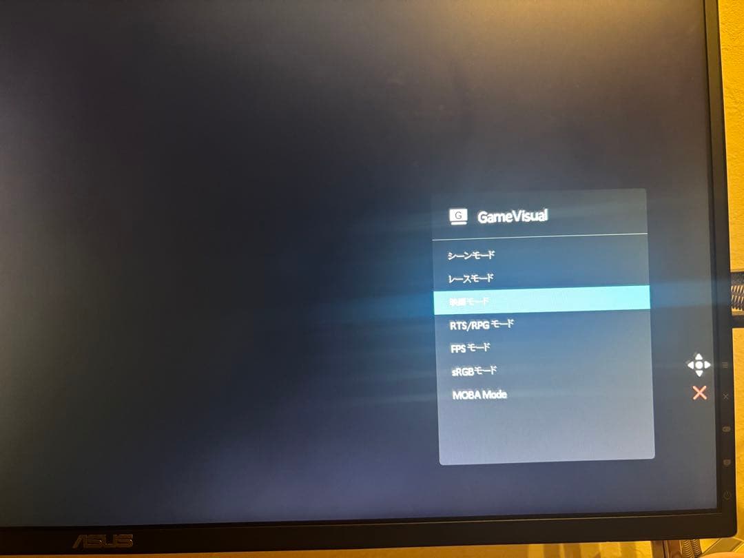 ASUS ゲーミングモニター 27インチ/0.5ms/165Hz/G-SYNC/