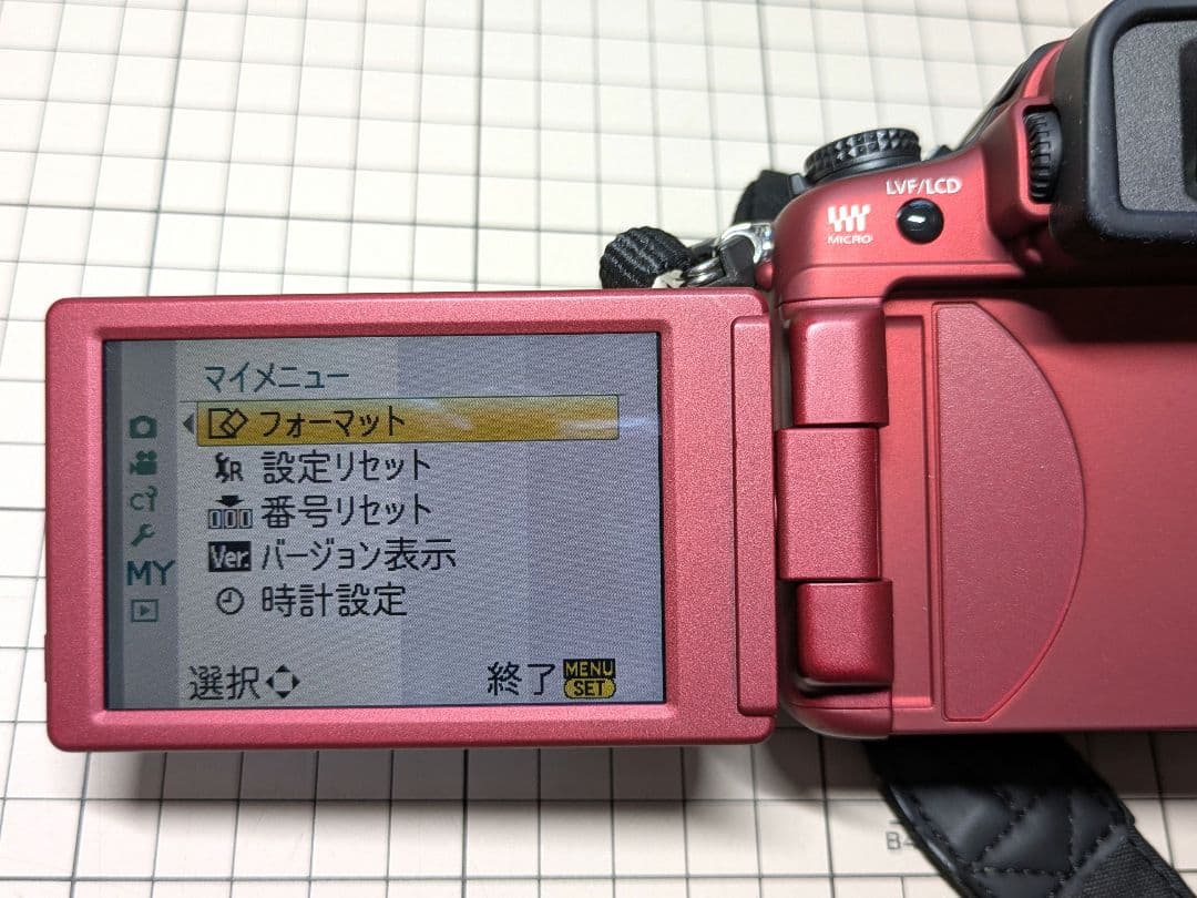 LUMIX G2 レッドボディ 動作良好 付属品あり ミラーレス一眼