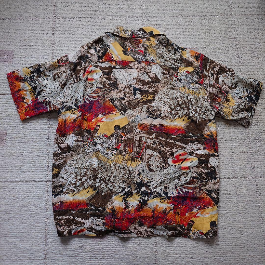 ビッグ・ジョン アロハ 開襟 シャツ 古銭 江戸 火事 吉原炎上