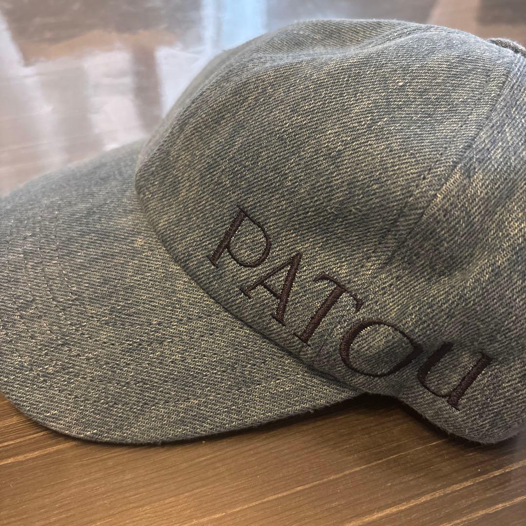 PATOU デニム ベースボールキャップ ML
