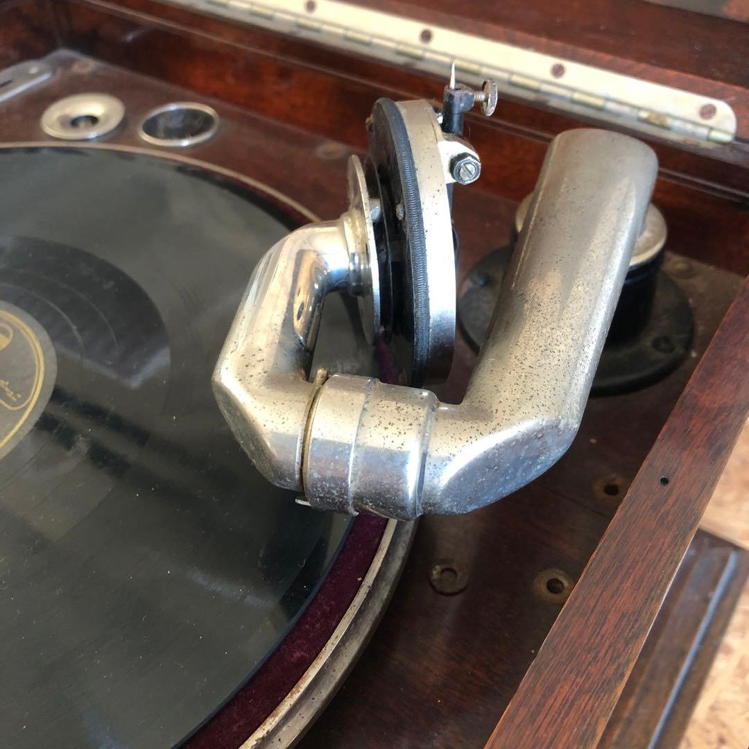 コロンビア　Grafonola No.114 蓄音機　レコードプレーヤー