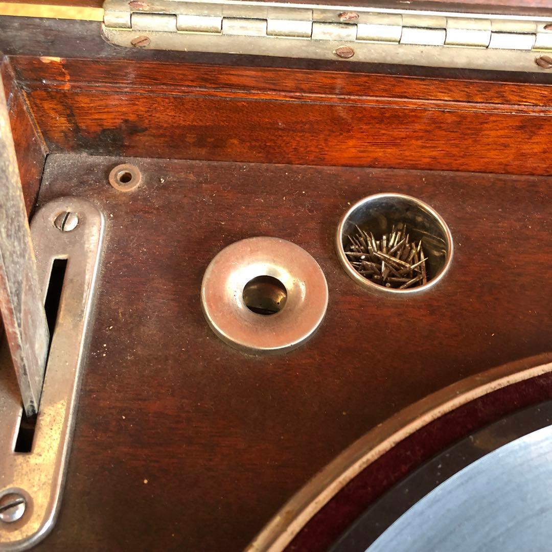 コロンビア　Grafonola No.114 蓄音機　レコードプレーヤー