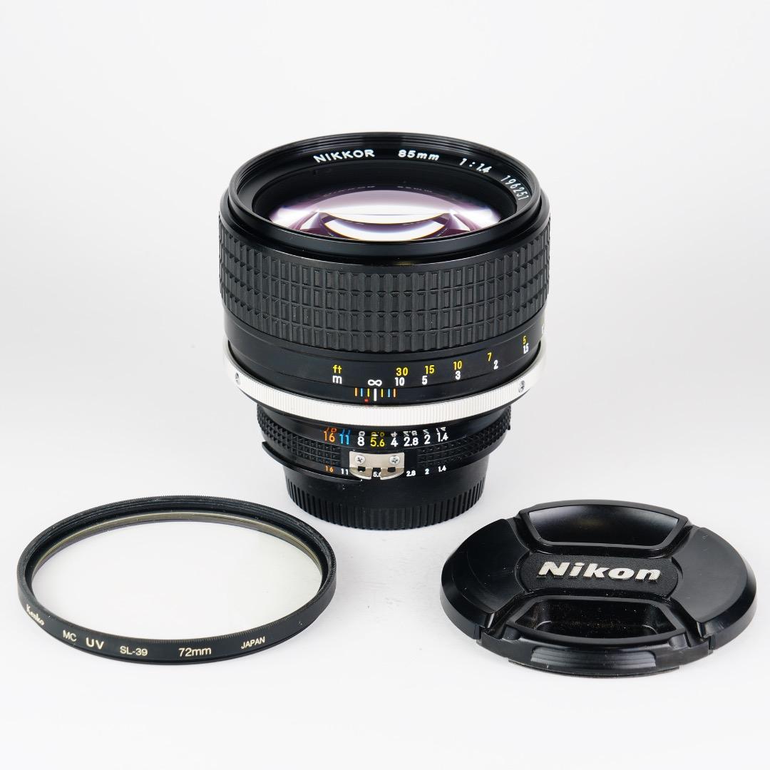 【極美品】動作◎ ニコン Ai-s Nikkor 85mm F1.4 257