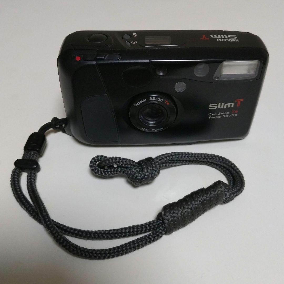 京セラ Carl Zeiss T＊ SlimT コンパクトカメラ 動作品