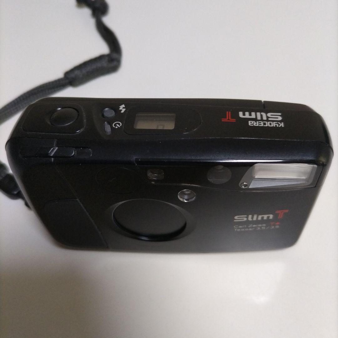 京セラ Carl Zeiss T＊ SlimT コンパクトカメラ 動作品