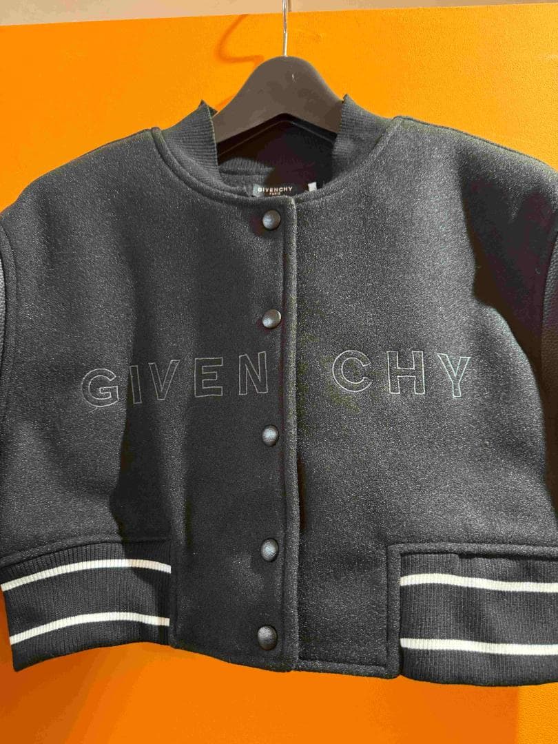 GIVENCHY クロップドジャケット ブラック