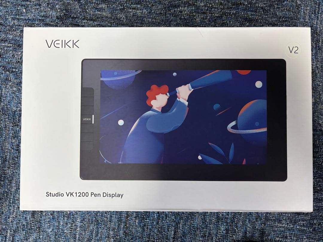 【8192/11.6 FHD/USB-C】VEIKK VK1200ペンタブレット
