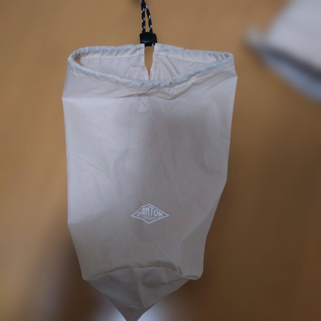 DANTON ベージュ キルティングダウンジャケット Sサイズ