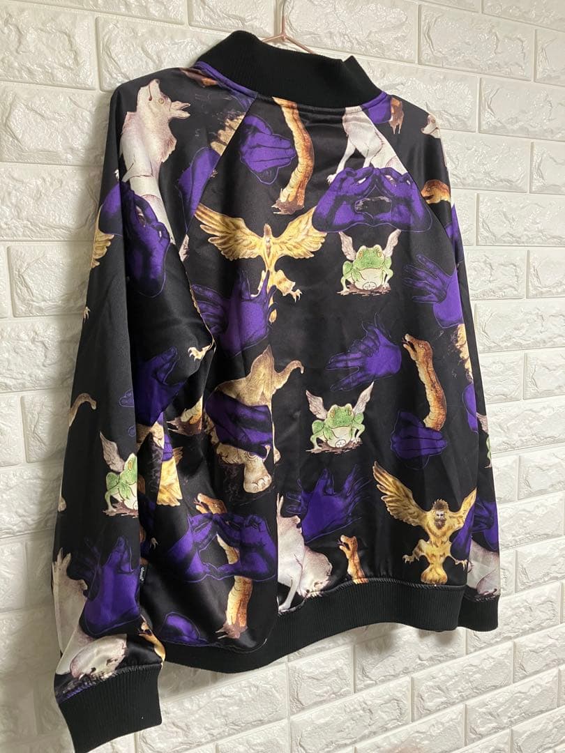 glamb GB0221/JK05 フシグロリバーシブルスカジャケット　M