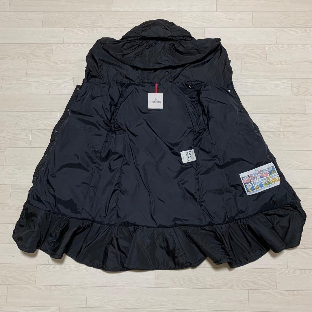 美品★ MONCLER VAULOGETTE 黒 ダウン　フレア裾4D225