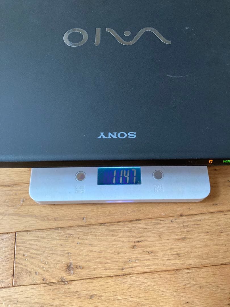 超軽量！WindowsノートPC SONY VAIO 本体 ACアダプター付