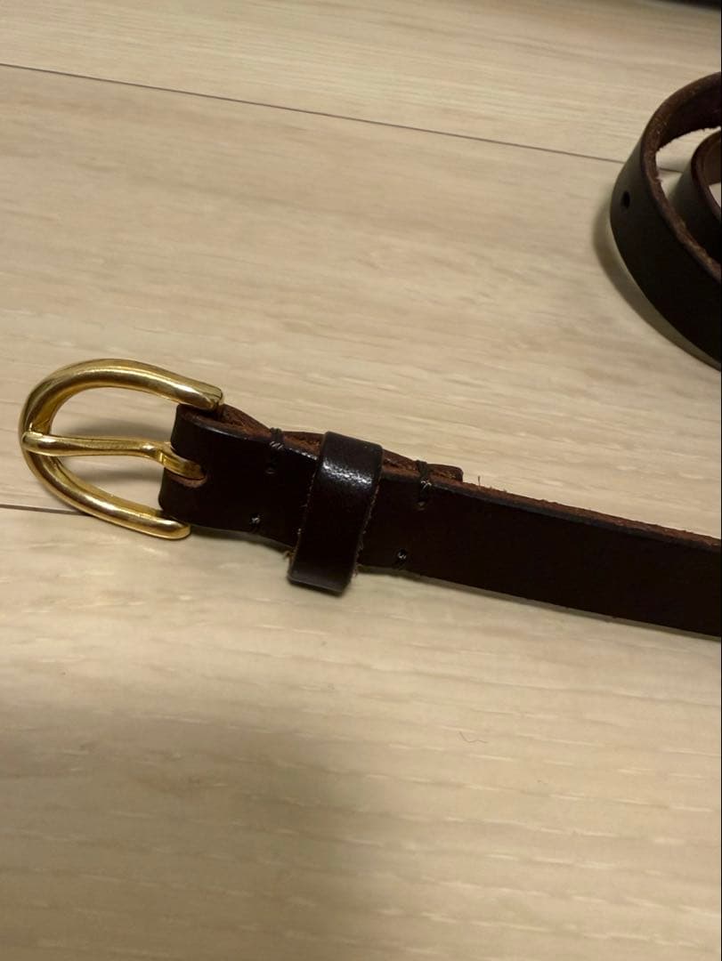 ロンハーマン　ベルト　ブラウン