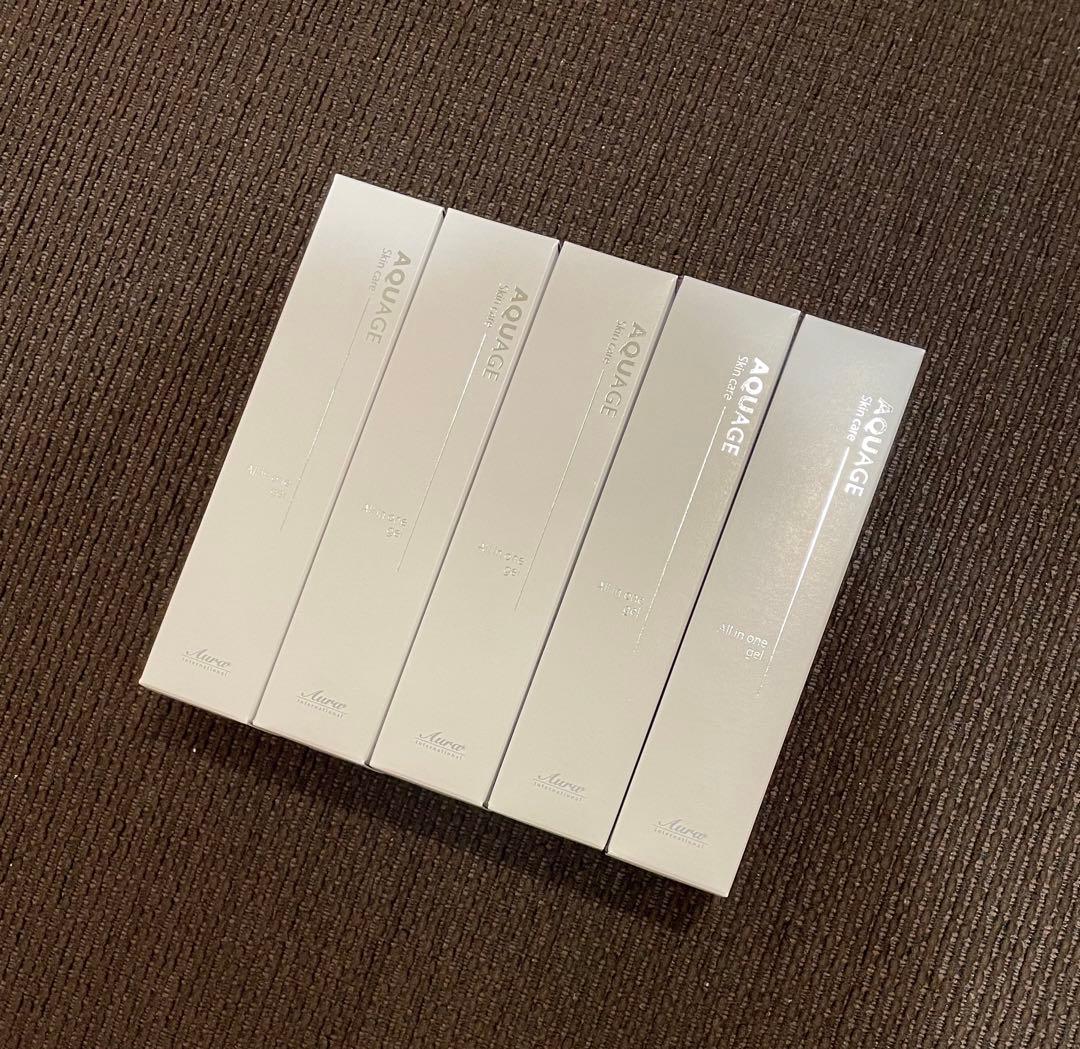 アクアージュ　オールインワンジェル　5本　化粧品　新品