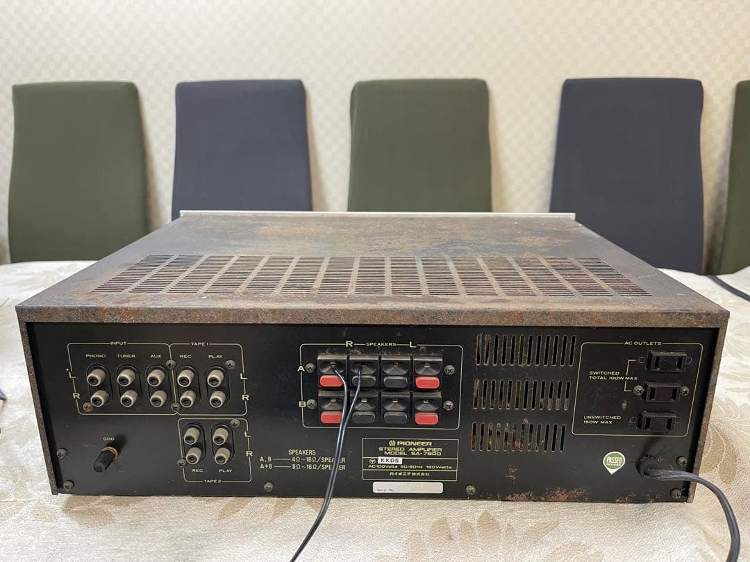 Pioneer SA-7800 プリメインアンプ