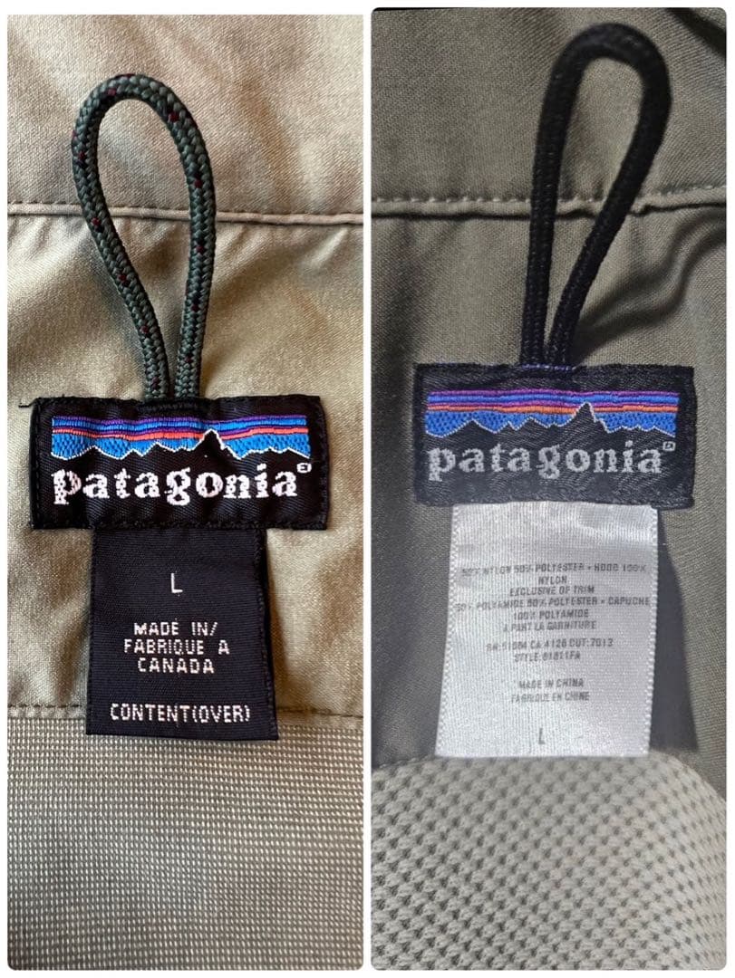 【カナダ製】2002年初期モデル patagonia ハイドロシェッドジャケット