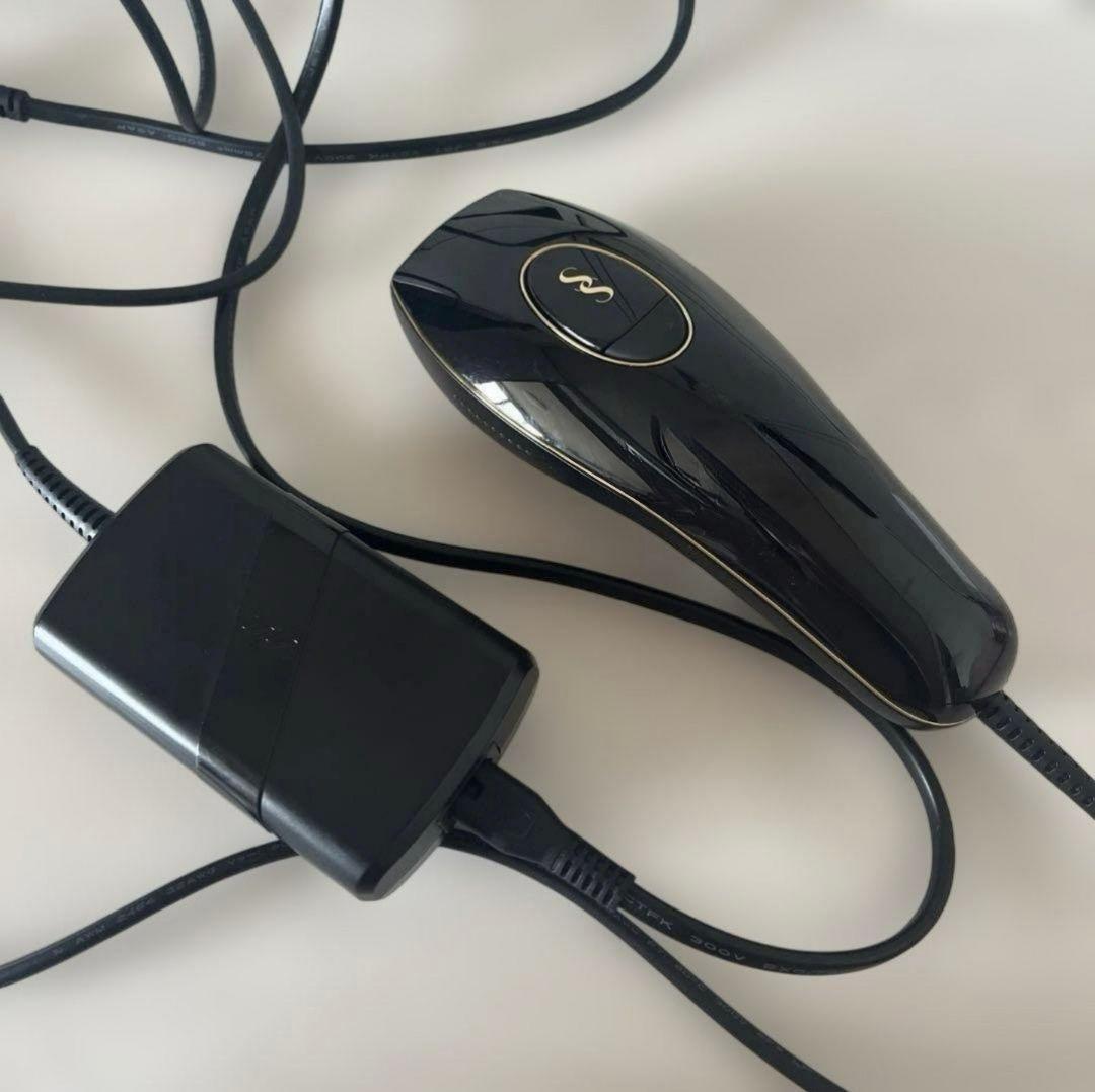 脱毛器 ブラック ACアダプター付き