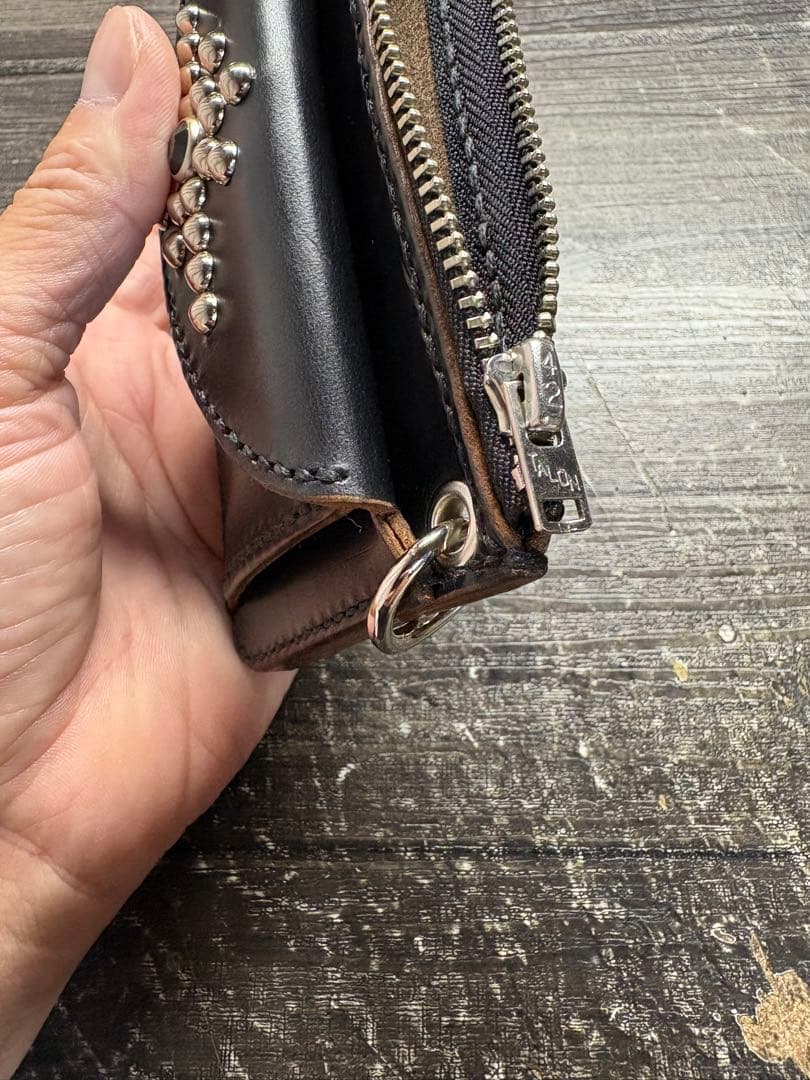 クロムエクセル　スタッズユーティリティコンパクトウォレット　プレミアムモデル