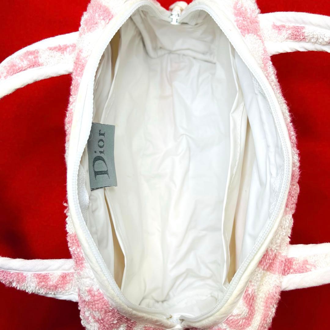 ✨希少✨ Christian Dior トロッター パイル ミニボストンバッグ