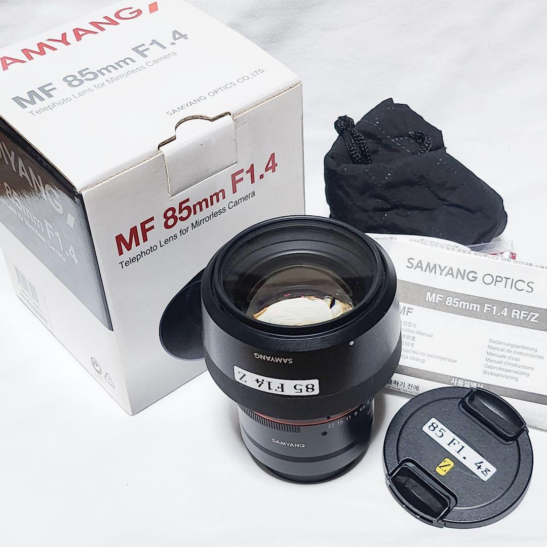名玉✡ SAMYANG MF 85mm F1.4 Zマウント AS IF 綺麗☆