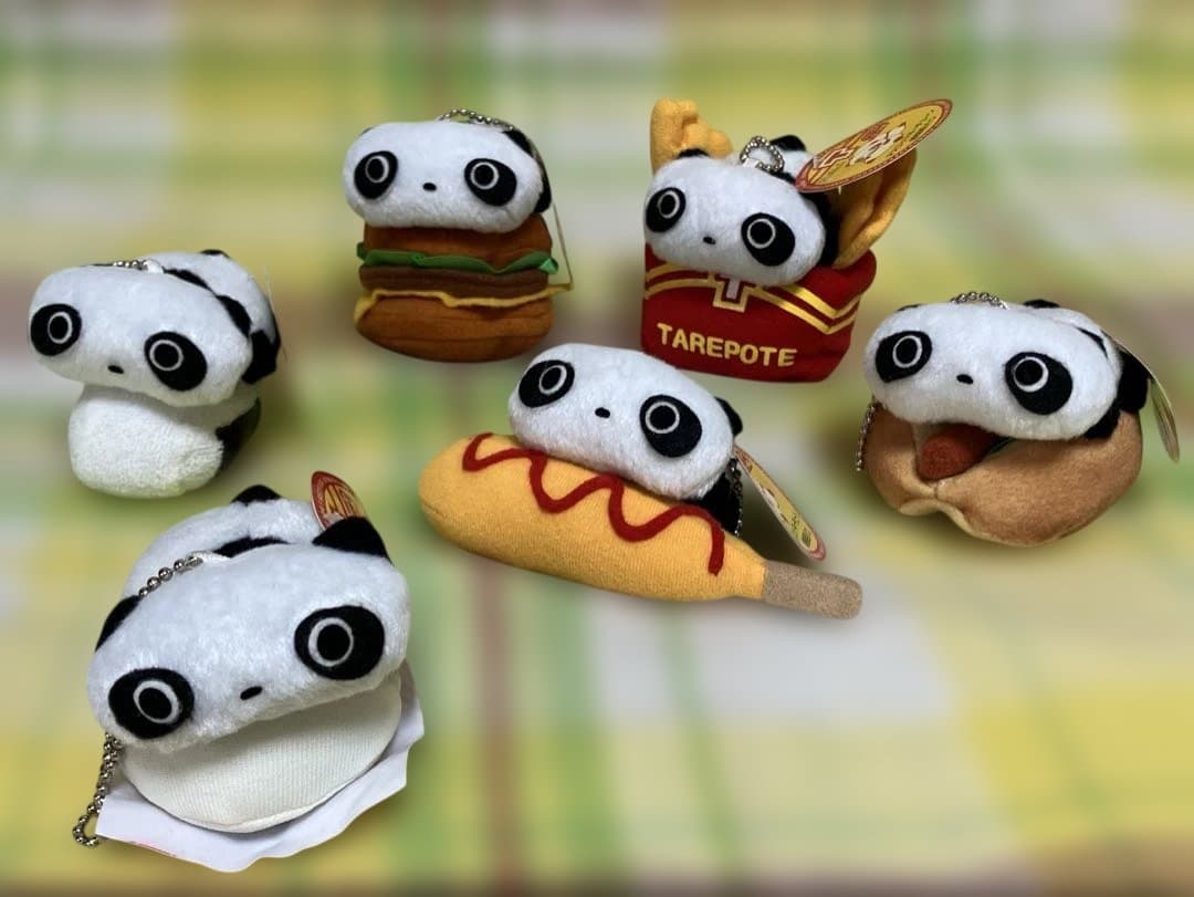 たれぱんだ14体まとめ売り　祭半纏　干支虎羊ファーストフード　甘味