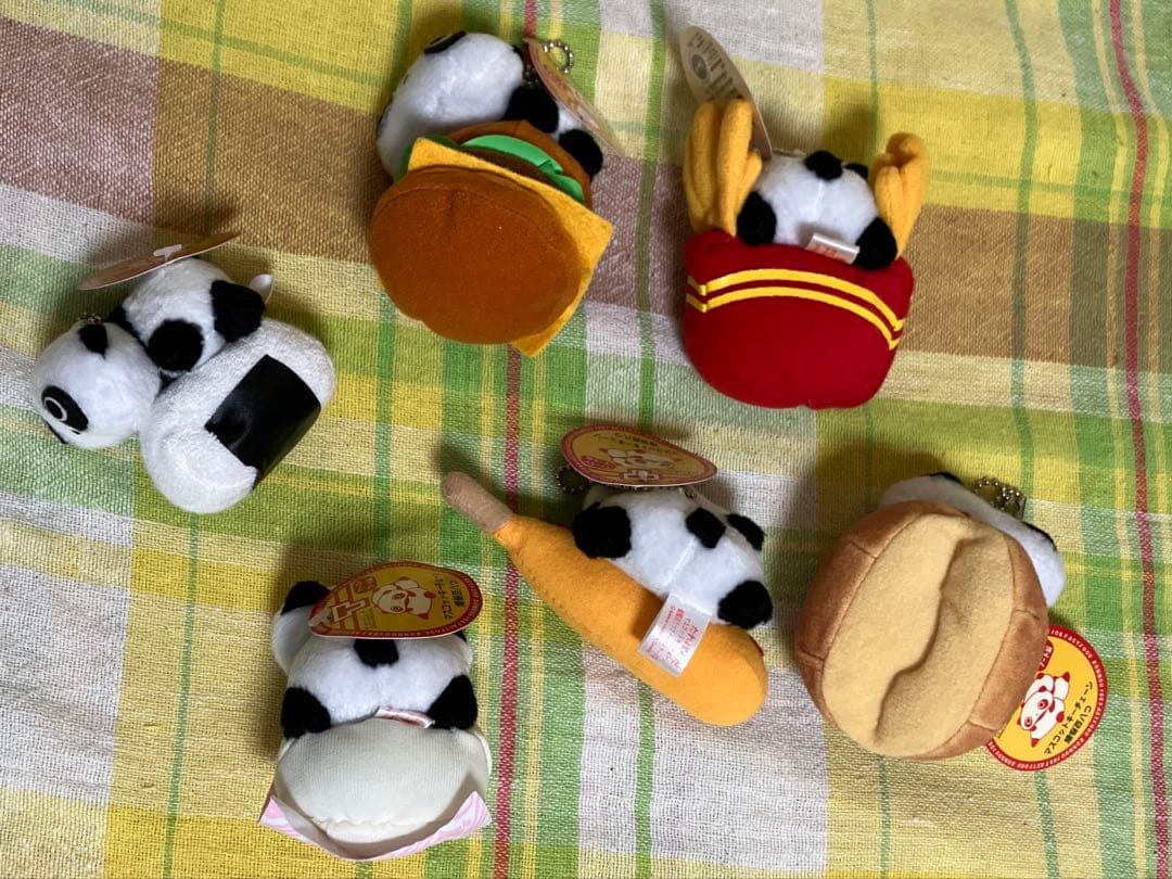 たれぱんだ14体まとめ売り　祭半纏　干支虎羊ファーストフード　甘味
