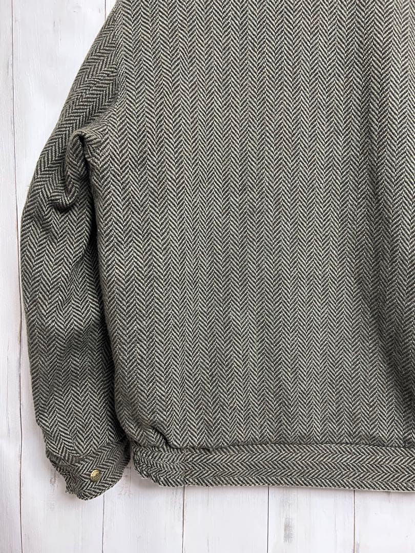 80s90s FACIBA CASUALS ツイード ジャケット リバーシブル