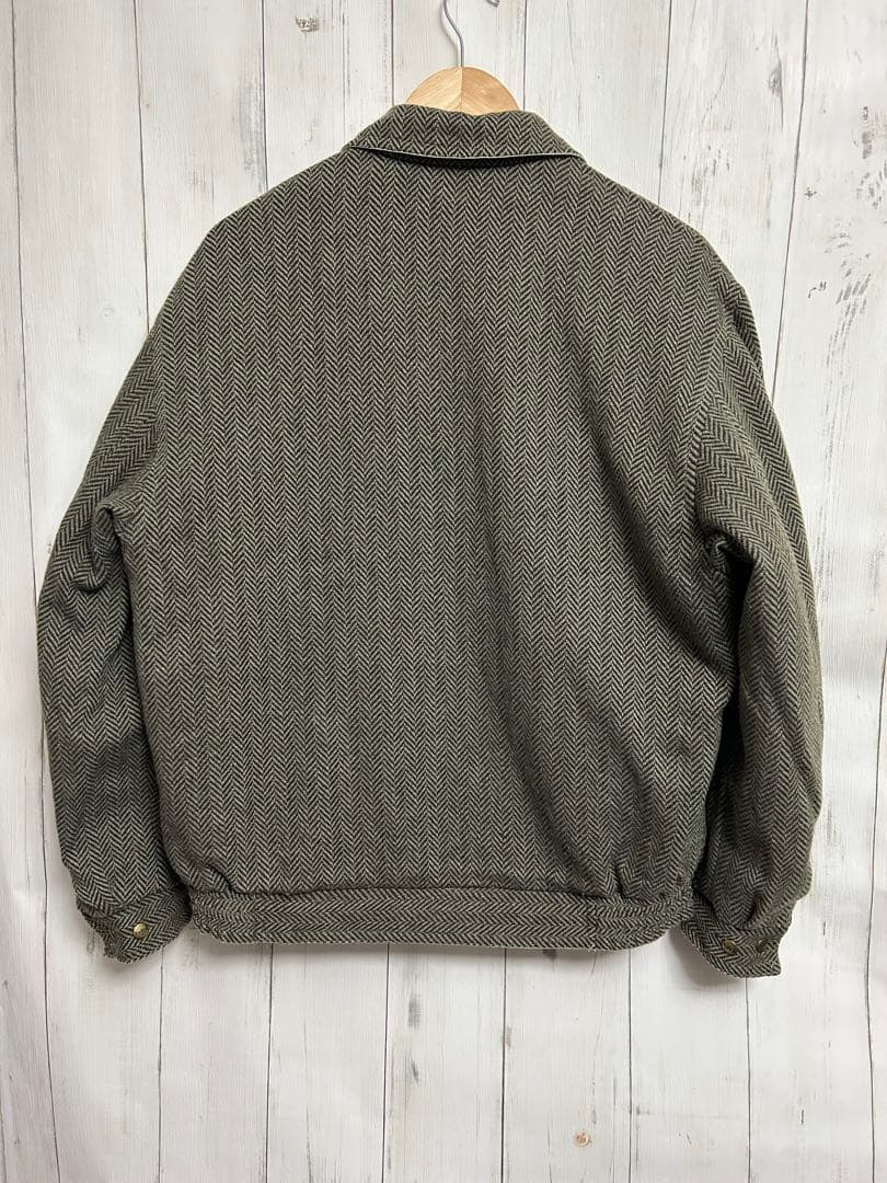 80s90s FACIBA CASUALS ツイード ジャケット リバーシブル