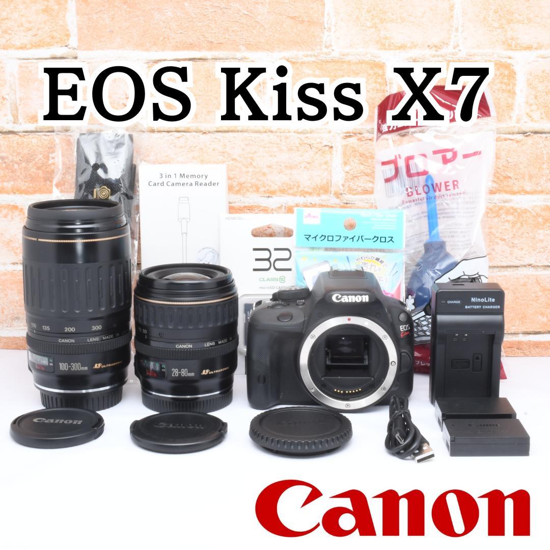 推し活女子必見❤️ Canon EOS Kiss X7❤️軽くてかわいい一眼レフ