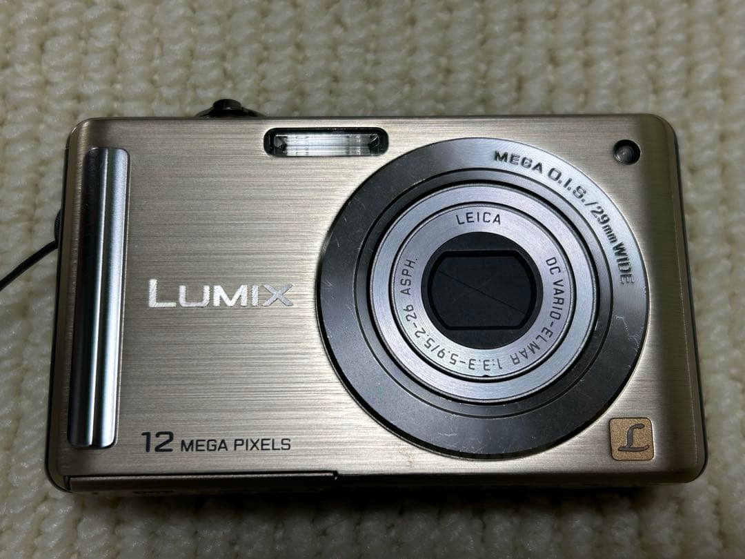 Panasonic LUMIX FS25 ゴールド　デジタルカメラ　動作確認済み