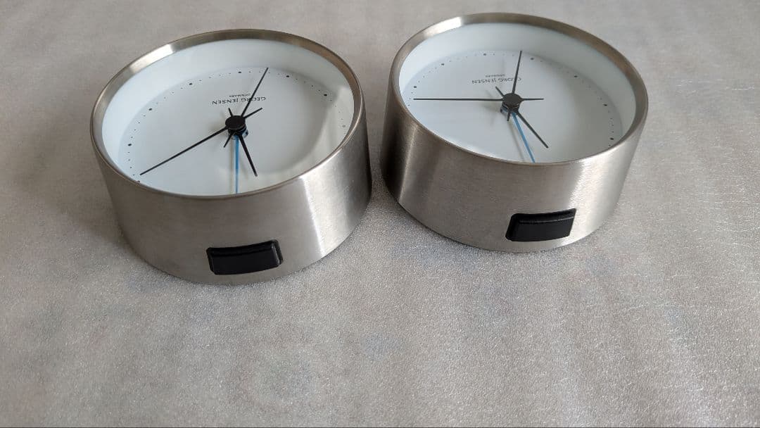 ジョージジェンセン　目覚まし時計　2個セット　壁掛け
