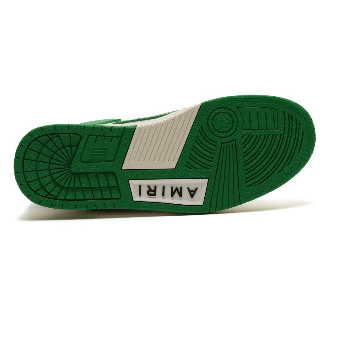 新品 AMIRI SKELL TOP レザースニーカー