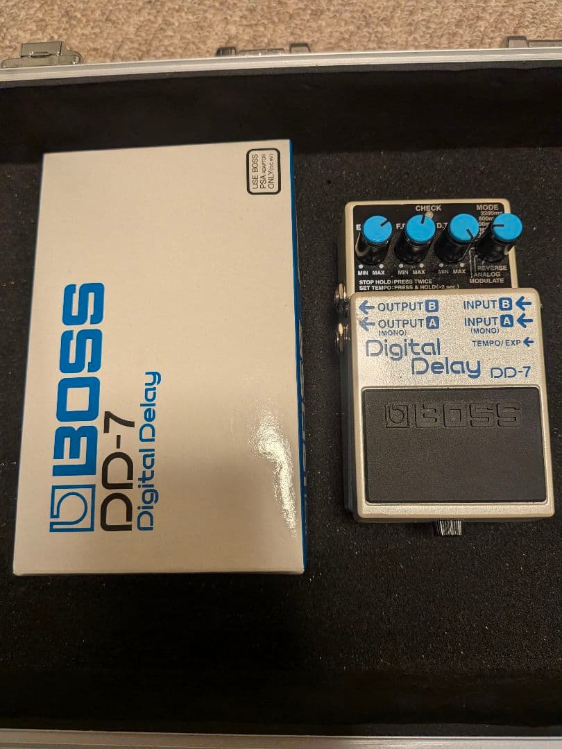 BOSS DD-7 デジタルディレイ 説明書・箱あり