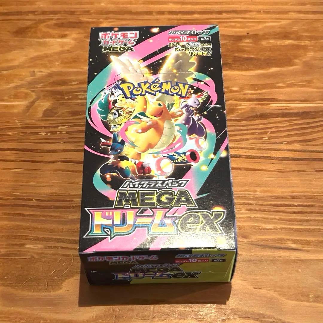 【新品未開封】ポケモンカード　ポケカ　MEGAドリームex シュリンク無し