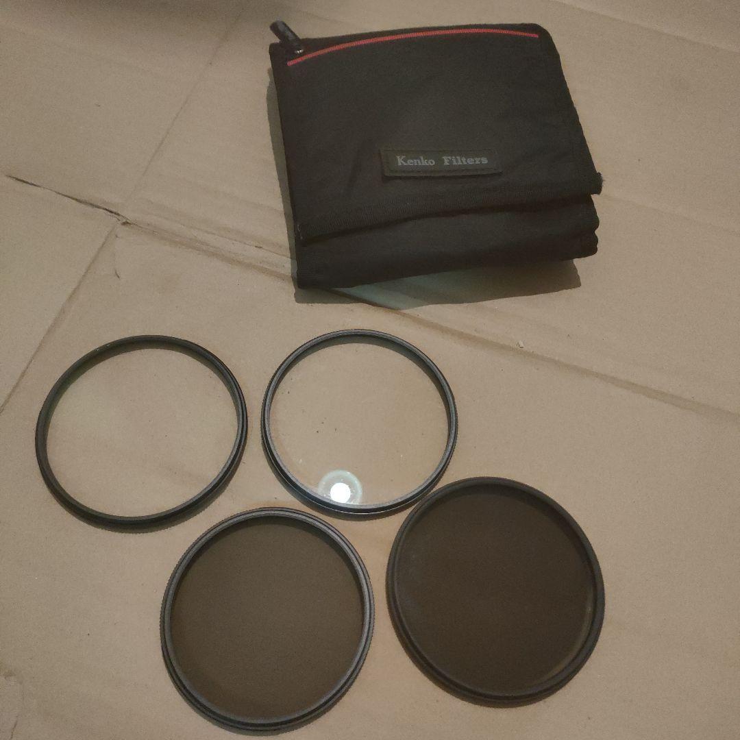 レンズフィルタ4枚+収納ケースセット